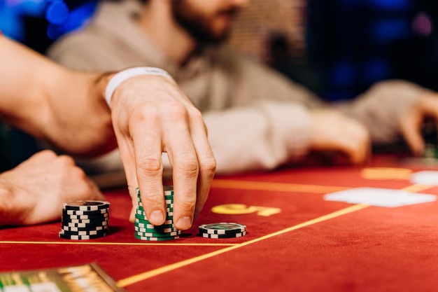 Live Sakong dealer table on alexia togel with card shoe and multi-camera view